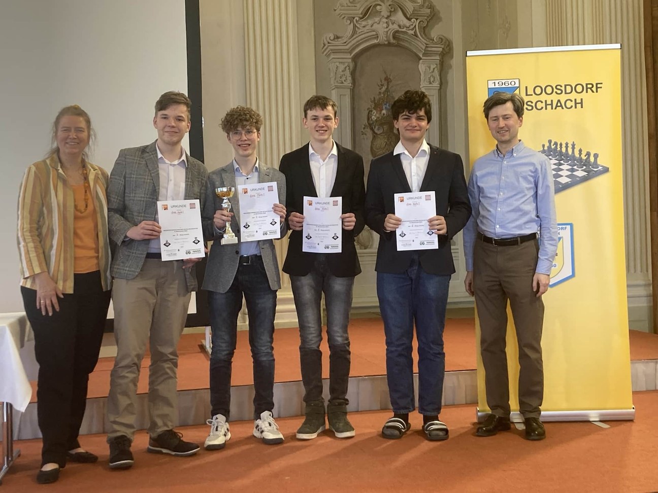 Mostviertel Schultag - Nachwuchsspieler des SK Loosdorf auf Platz 2