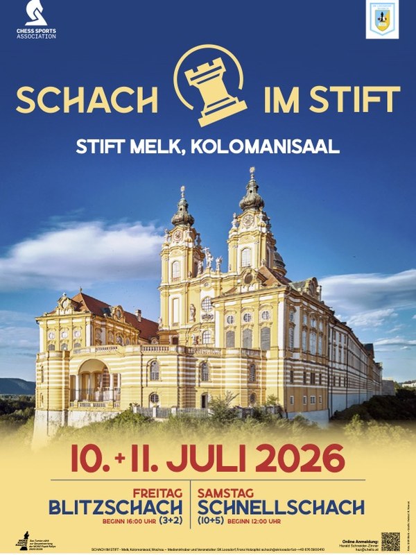 Schach im Stift 2026